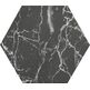 decus marmol marquina hexagono gres 14x16.3 