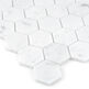 dunin carrara white hexagon 48 mozaika kamienna 29.8x30.2 