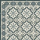 mainzu ceramica florentine blue cenefa 20x20 