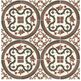 mainzu ceramica victorian deco esquina 20x20 