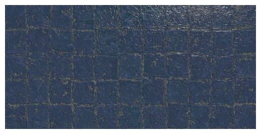 aparici abstra blue blocks gres rektyfikowany 49.75x99.55 