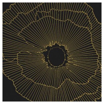 aparici art-deco black spritz natural gres rektyfikowany 29.75x29.75 