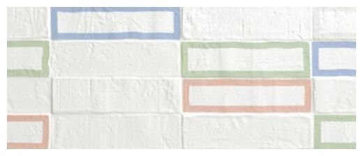 aparici assos ornament bricks płytka ścienna 44.63x119.3 