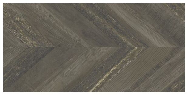 aparici chevron walnut stamp gres rektyfikowany 49.75x99.55 