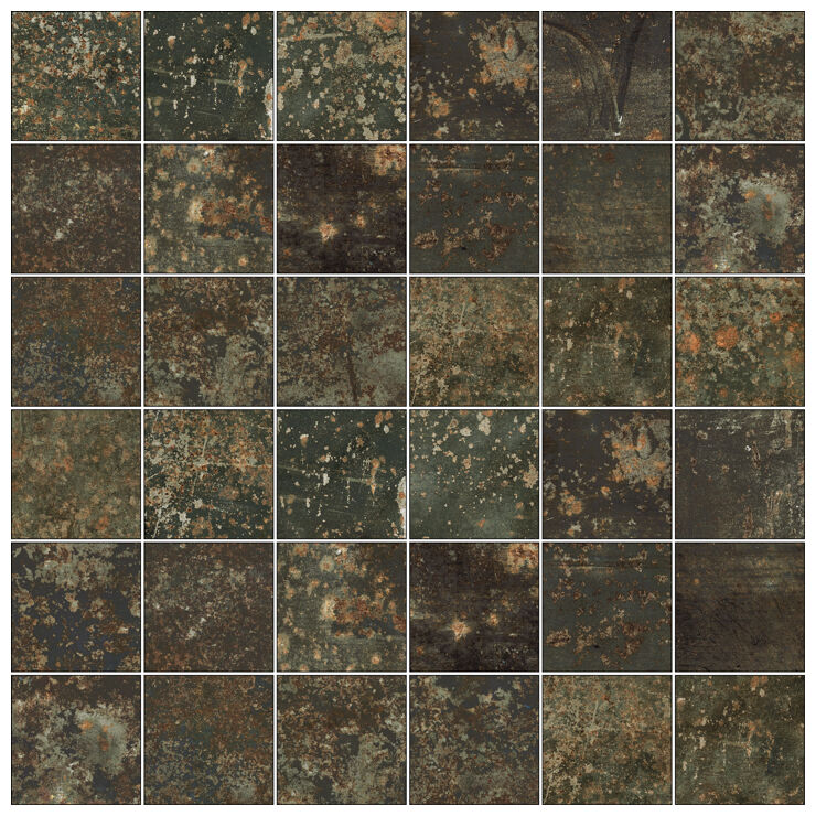 aparici grunge oxidum mozaika 5x5 lappato 29.75x29.75 