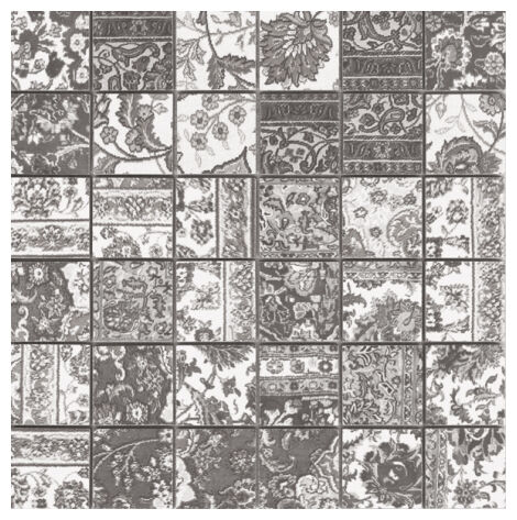 aparici kilim black natural 5x5 mozaika 29.75x29.75 