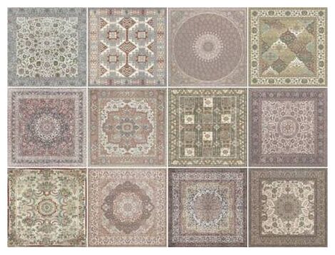 aparici kilim nain natural gres rektyfikowany 59.55x59.55 