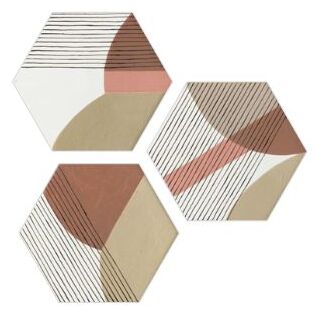 aparici lined inspiration hexagon gres 25x29 