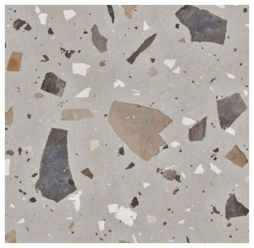 aparici pebble grey natural gres rektyfikowany 59.55x59.55 