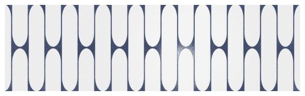 aparici rado blue ornato płytka ścienna 29.75x99.55 