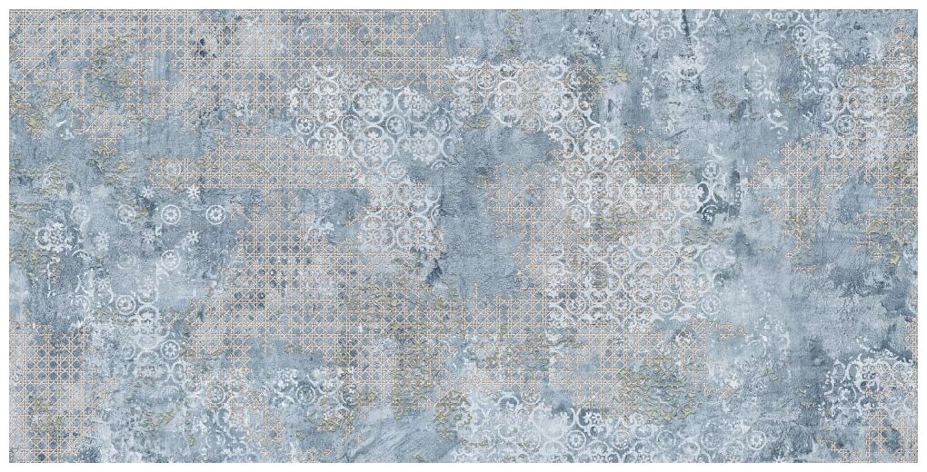 aparici rug blue natural gres rektyfikowany 49.75x99.55 