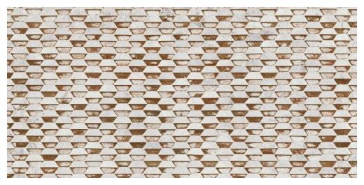 aparici steel white stamping natural płytka ścienna 49.75x99.55 