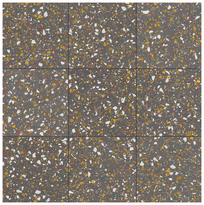aparici terrazzo anthracte natural gres 59.2x59.2 