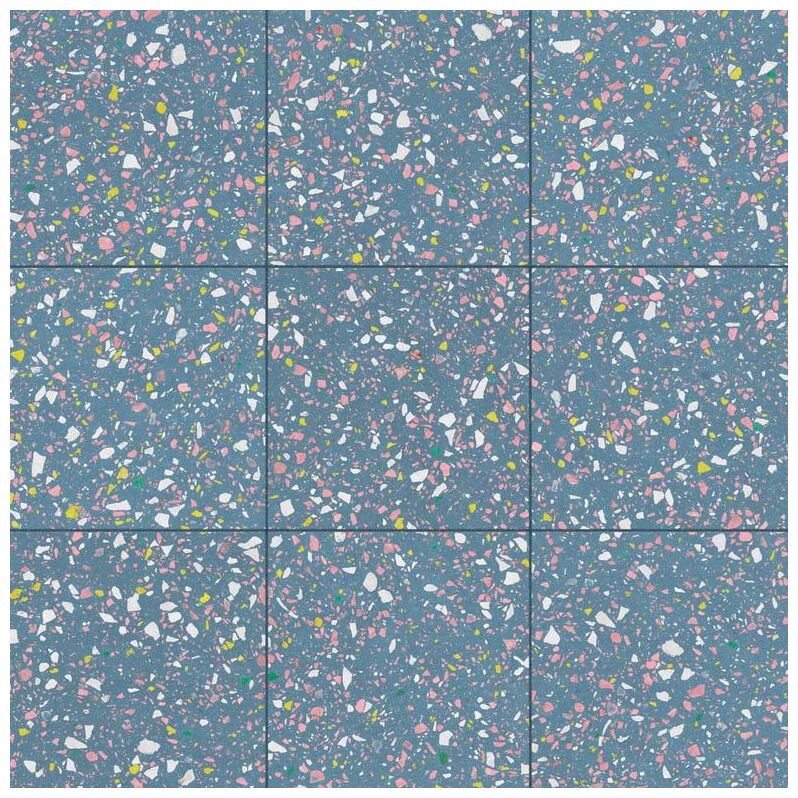 aparici terrazzo blue natural gres 59.2x59.2 