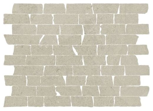 aparici tivoli ivory cross-cut natural mosaic broken 27.5x30.5 