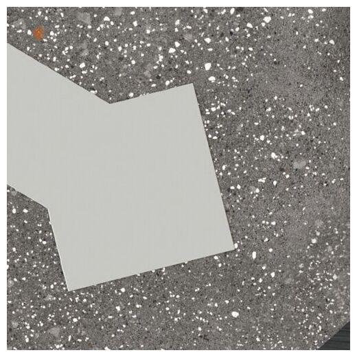 ape ceramica ama ricetta graphite taglio gres rektyfikowany 15x15 