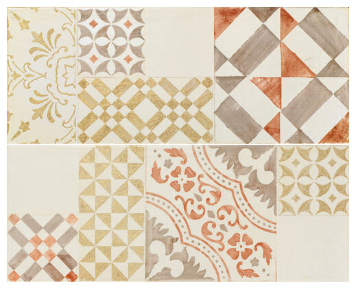 ape ceramica aniko cream mix dekor 20x50 