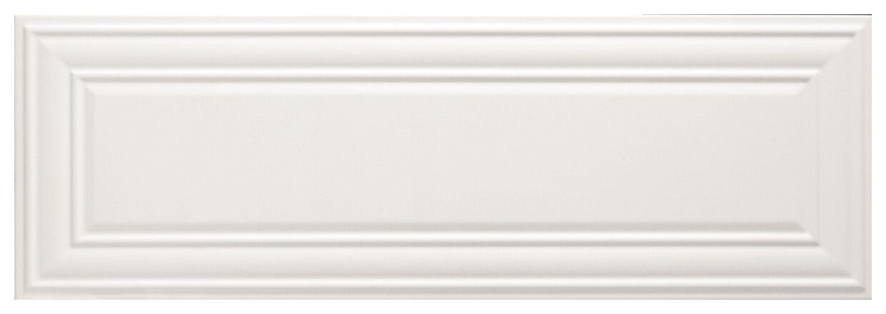 ape ceramica blanco mate boiserie płytka ścienna 30x90 