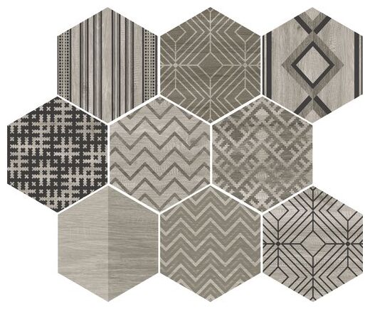 ape ceramica decowood snow mix gres 25x29 