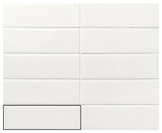 ape ceramica mimosa diamond płytka ścienna 6.5x20 