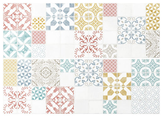 ape ceramica paint white mix płytka ścienna 35x100 