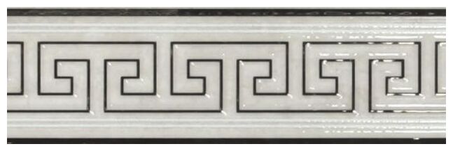 ape ceramica sabba silver matt listwa 8x25 
