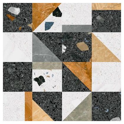 arcana stellato-r multicolor gres rektyfikowany 80x80 