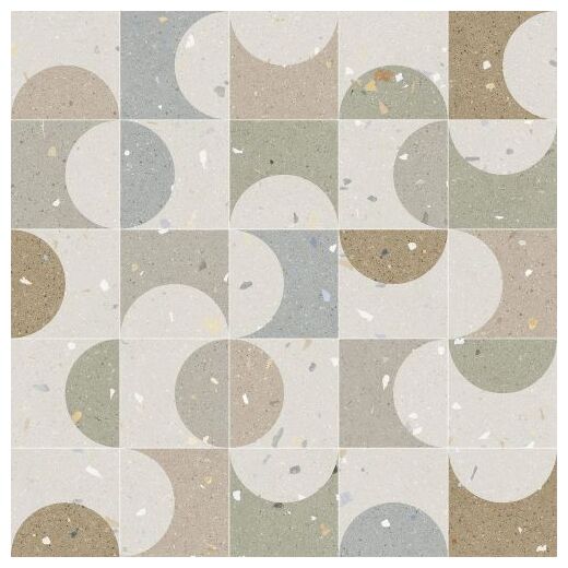 arcana zeppole multicolor gres 20x20 