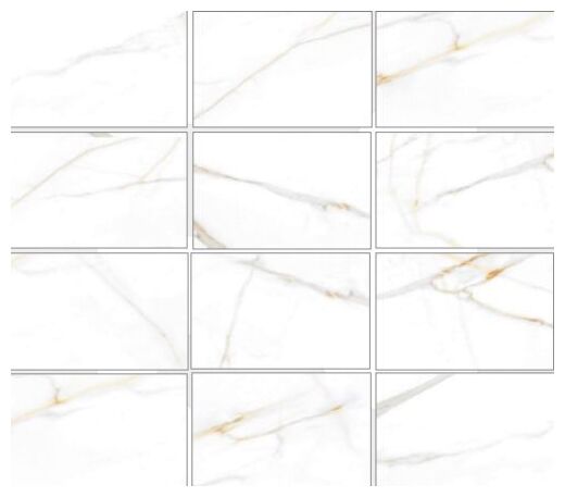 atem milano gold gres połysk rektyfikowany 25x40 
