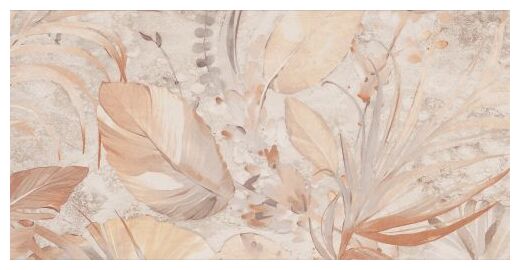azteca travertine decorado lily soft ivory lapatto dekor gres rektyfikowany 60x120 