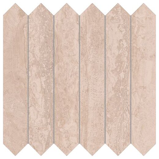 azteca travertine tivoli soft picket arena mozaika 27.4x29.8 