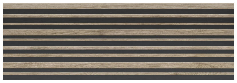 baldocer sequoya mix ribbon płytka ścienna 40x120 