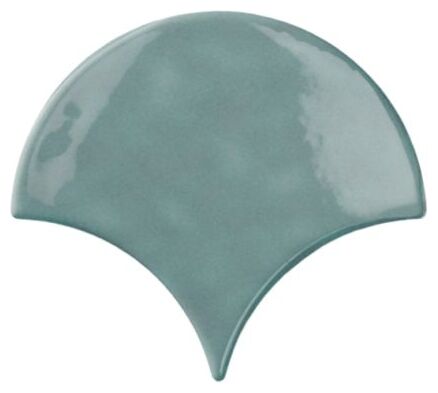 bestile bondi blue fan shine płytka ścienna 13.4x15 