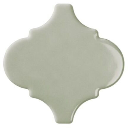 bestile bondi green arabesque shine płytka ścienna 15x15 