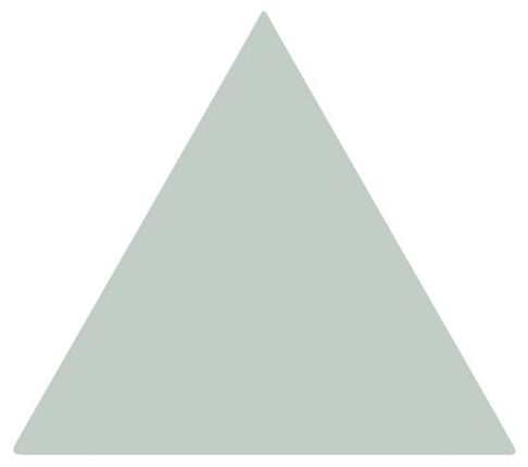bestile bondi green triangle matt płytka ścienna 11.5x13 