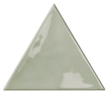 bestile bondi green triangle shine płytka ścienna 11.5x13 