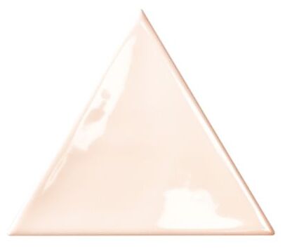 bestile bondi pink triangle shine płytka ścienna 11.5x13 