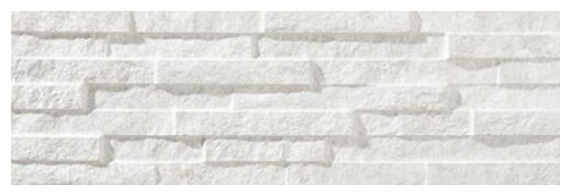 bestile brickstone white gres rektyfikowany 16.3x51.7 