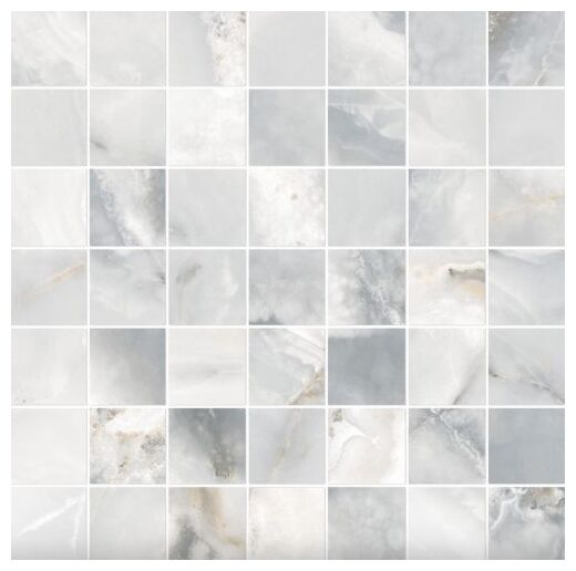 bestile net eunoia grey k.5x5 mozaika 30x30 