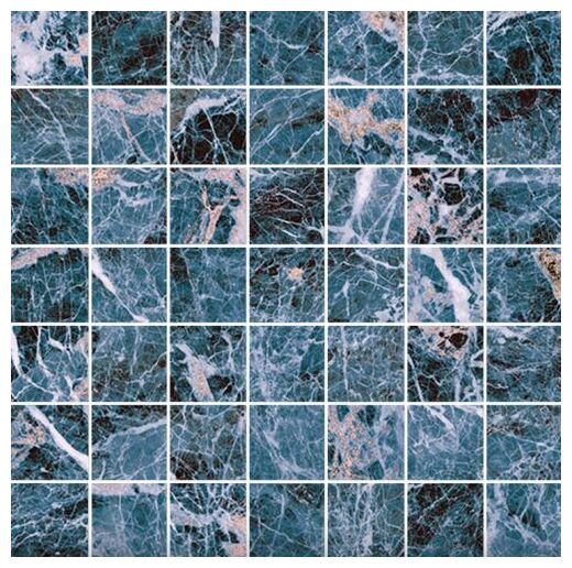 bestile net matisse cobalto k.5x5 mozaika 30x30 