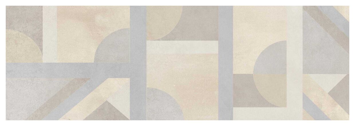 bianca rebeca cream geo płytka ścienna 25x75 