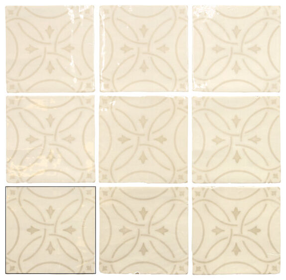 carmen ceramic art amalia beige płytka ścienna 13x13 