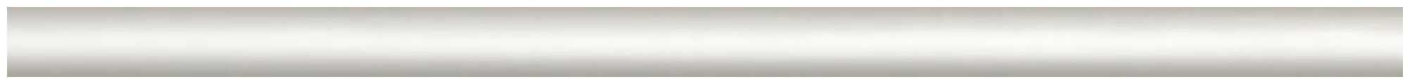 carmen ceramic art bulge white edge stick 1.5x30 