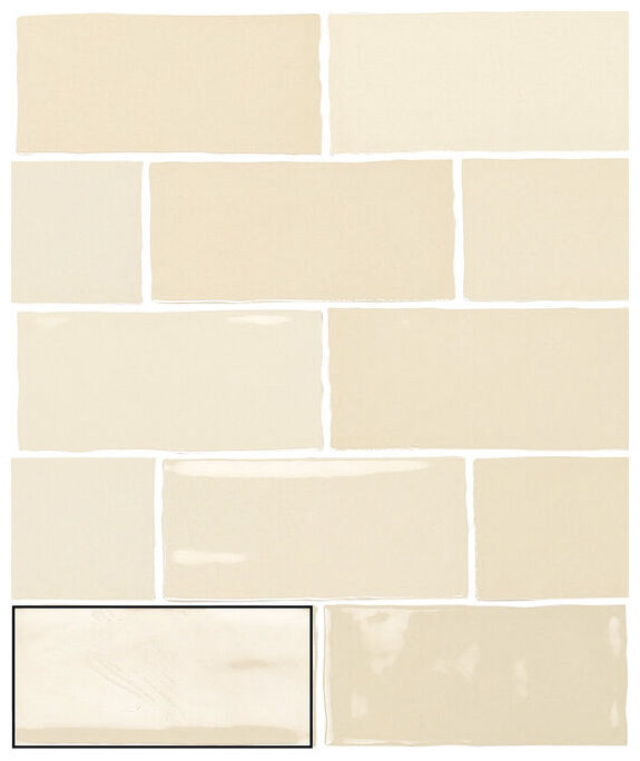 carmen ceramic art fado beige płytka ścienna 6.5x13 