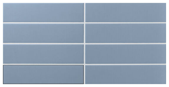 carmen ceramic art flat blue płytka ścienna 5x20 