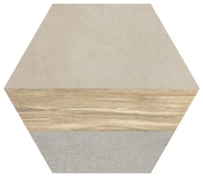 carmen ceramic art hexawork mix gres 21x18.2 