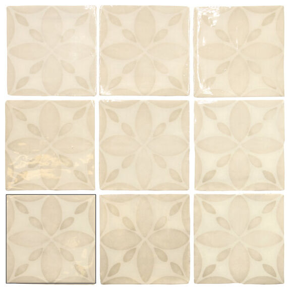 carmen ceramic art mariza beige płytka ścienna 13x13 