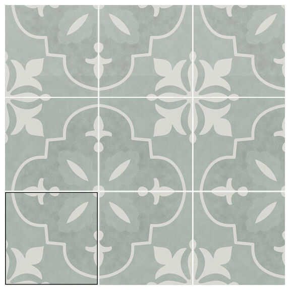 carmen ceramic art nora acqua gres 15x15 
