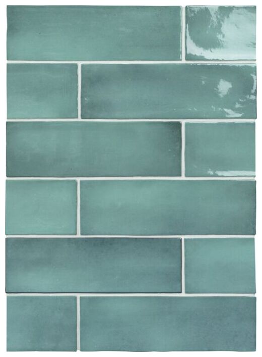 carmen ceramic art seville turquoise płytka ścienna 6.5x20 