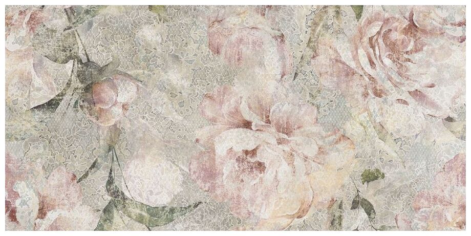 ceramika końskie ccr114-1 scarlet flowers dekor 30x60 